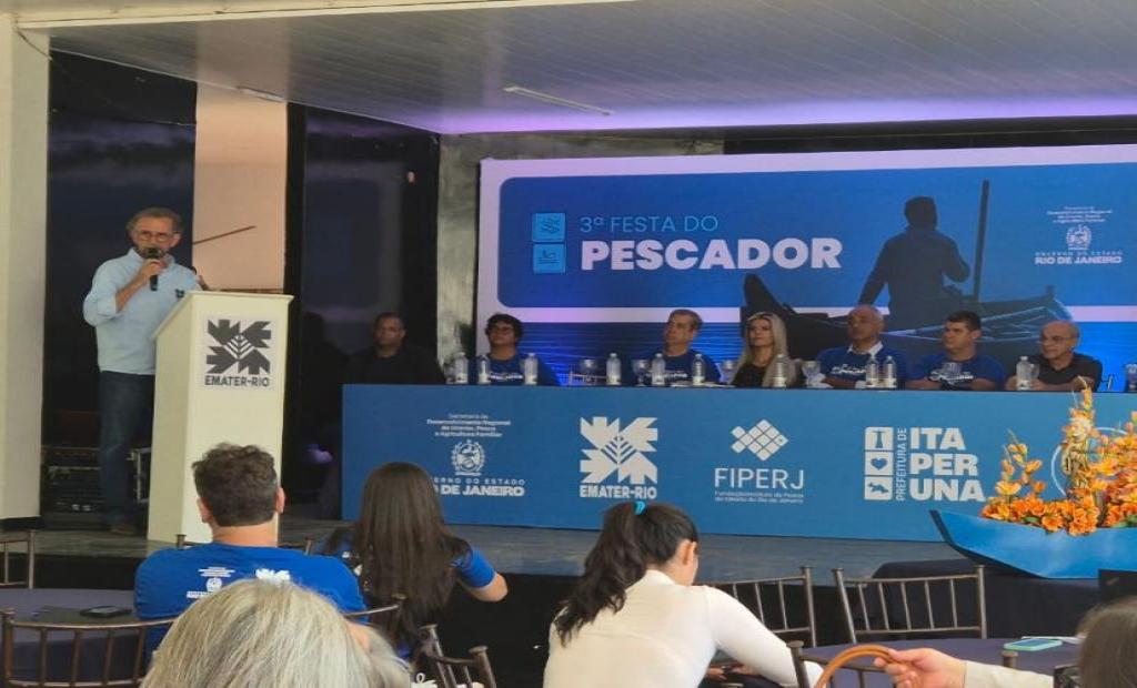 Realizada pela EMATER-RIO, Festa do Pescador Artesanal valoriza cultura pesqueira em Itaperuna