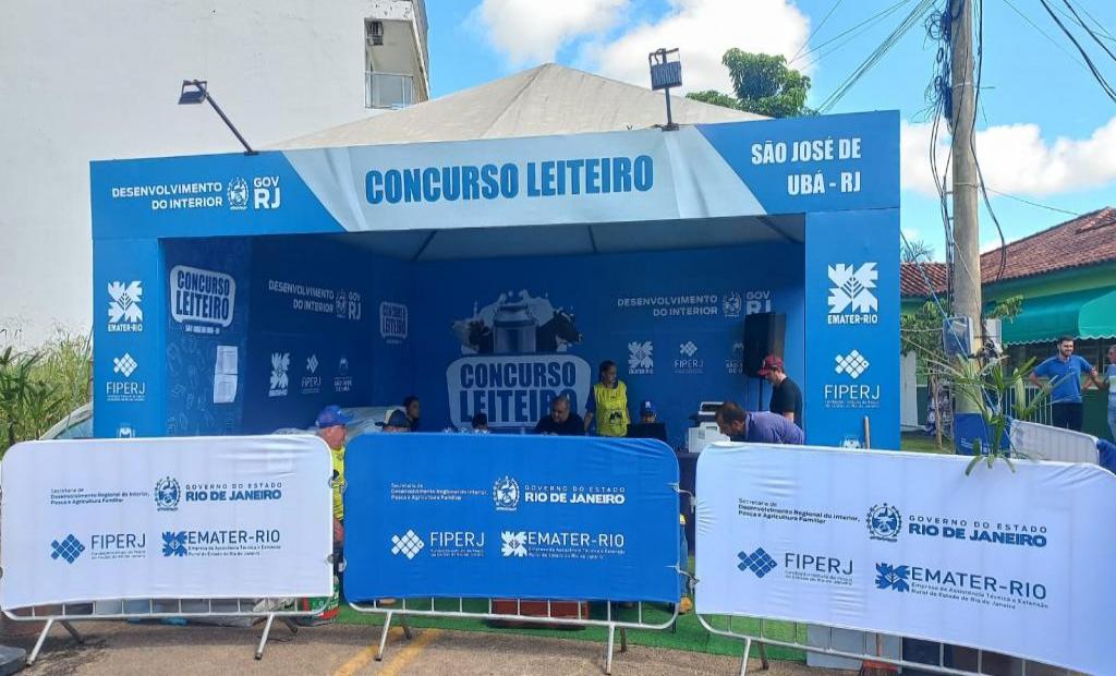 EMATER-RIO realiza XXV Concurso Leiteiro de São José de Ubá