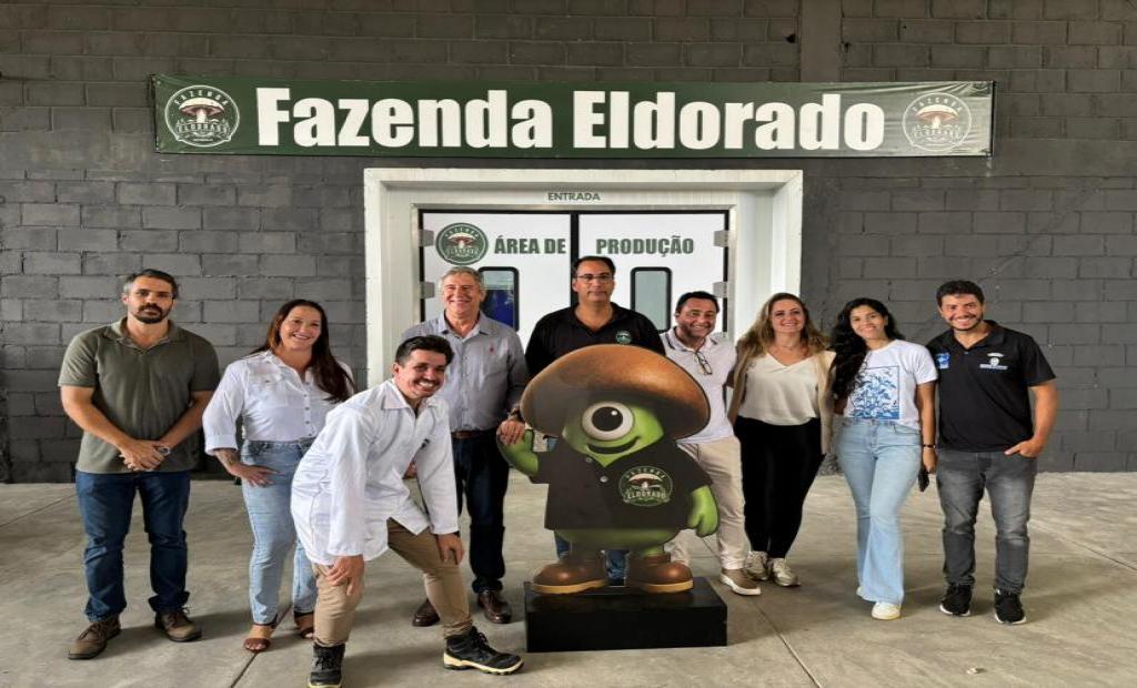 EMATER-RIO acompanha produção de cogumelos em visita técnica à Fazenda Eldorado