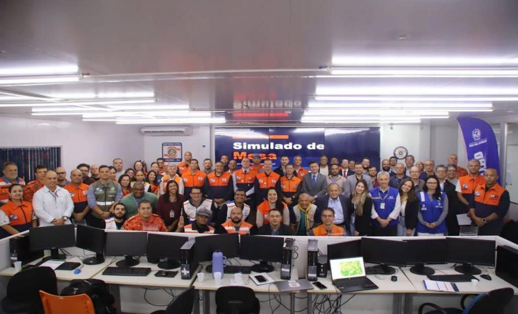 EMATER-RIO participa de exercício simulado do Plano de Contingência para Seca, Estiagem e Incêndios Florestais