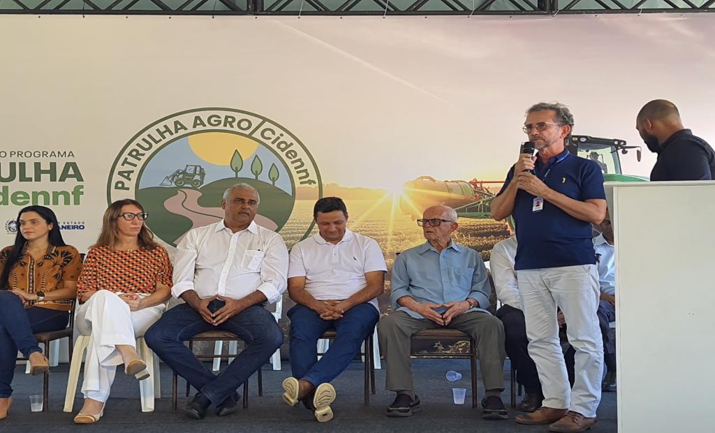 Diretor Técnico Marconi Resende discursa em evento