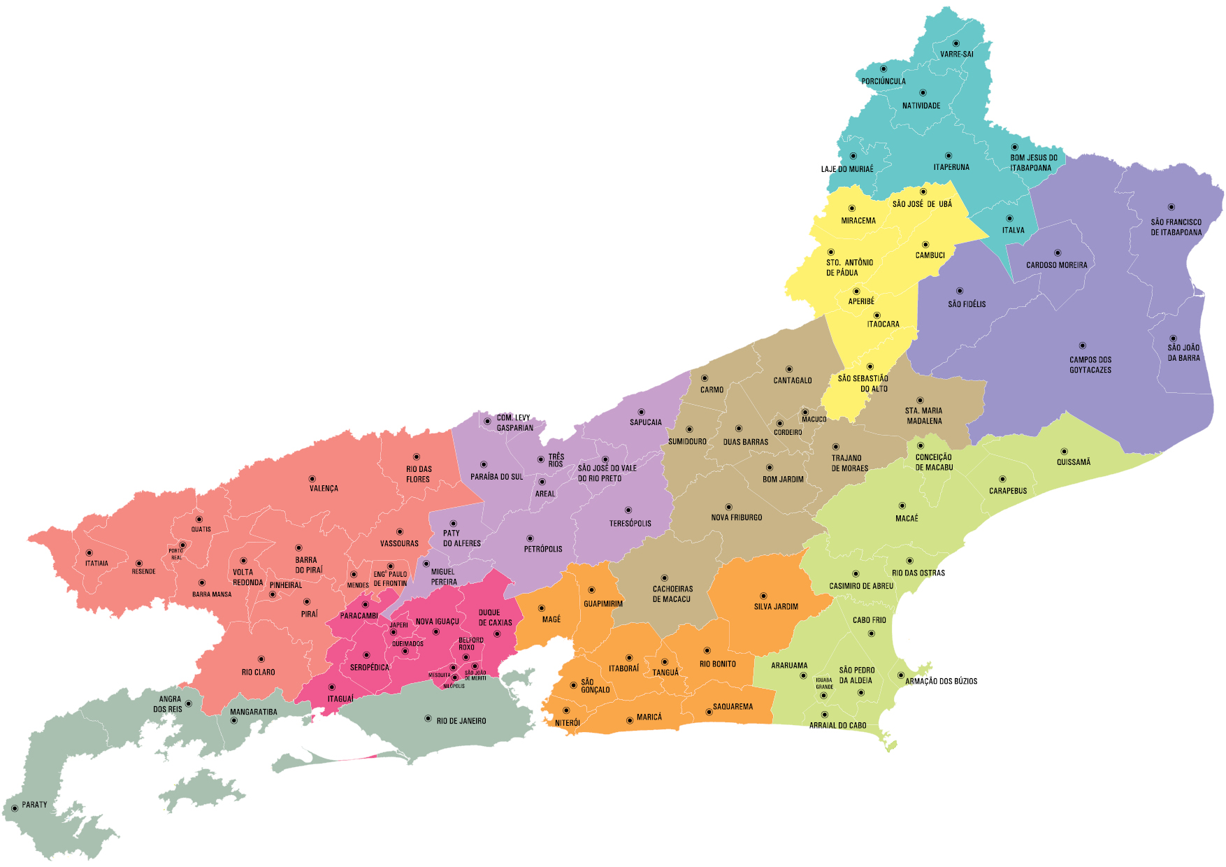 mapa interativo EMOP-RJ