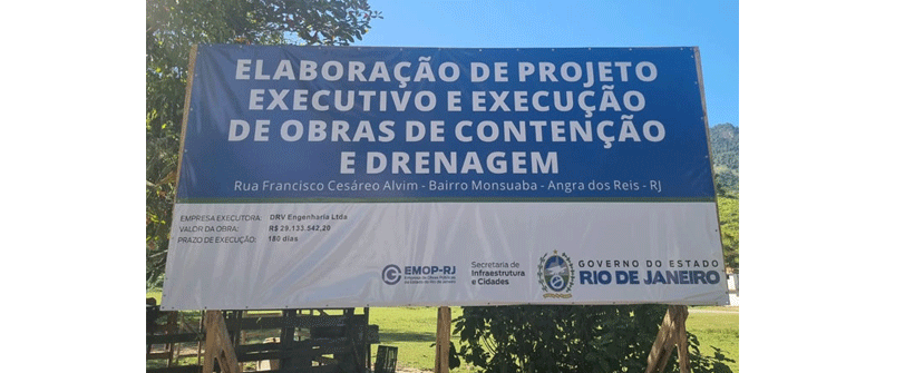 Obra de contenção