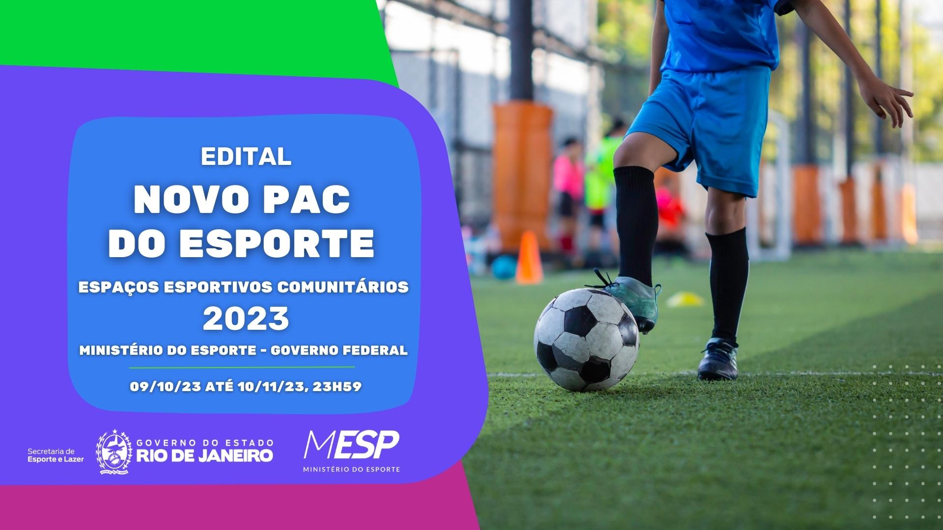 Secretaria de Esporte e Lazer abre capacitação para novo edital de Espaços Esportivos do PAC