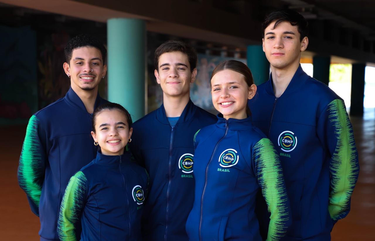 Com apoio do Governo do Rio, quinteto da patinação artística inicia disputa no World Skate Games