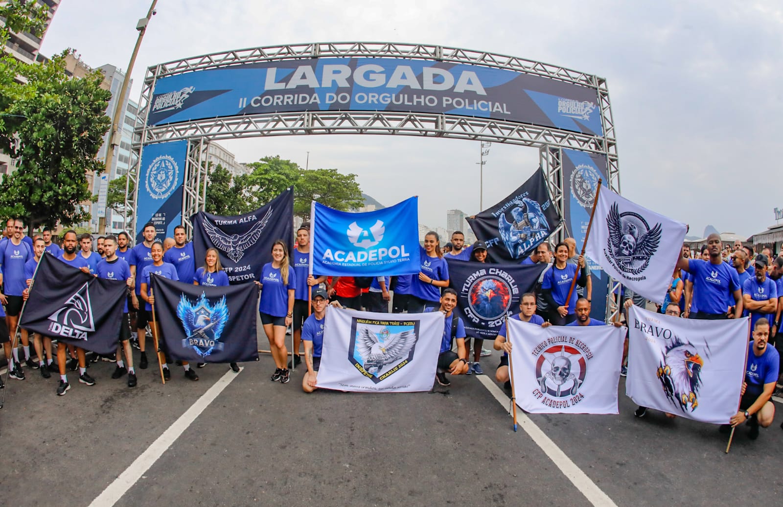 Secretarias de Estado de Polícia Civil e de Esporte e Lazer promovem II Corrida do Orgulho Policial