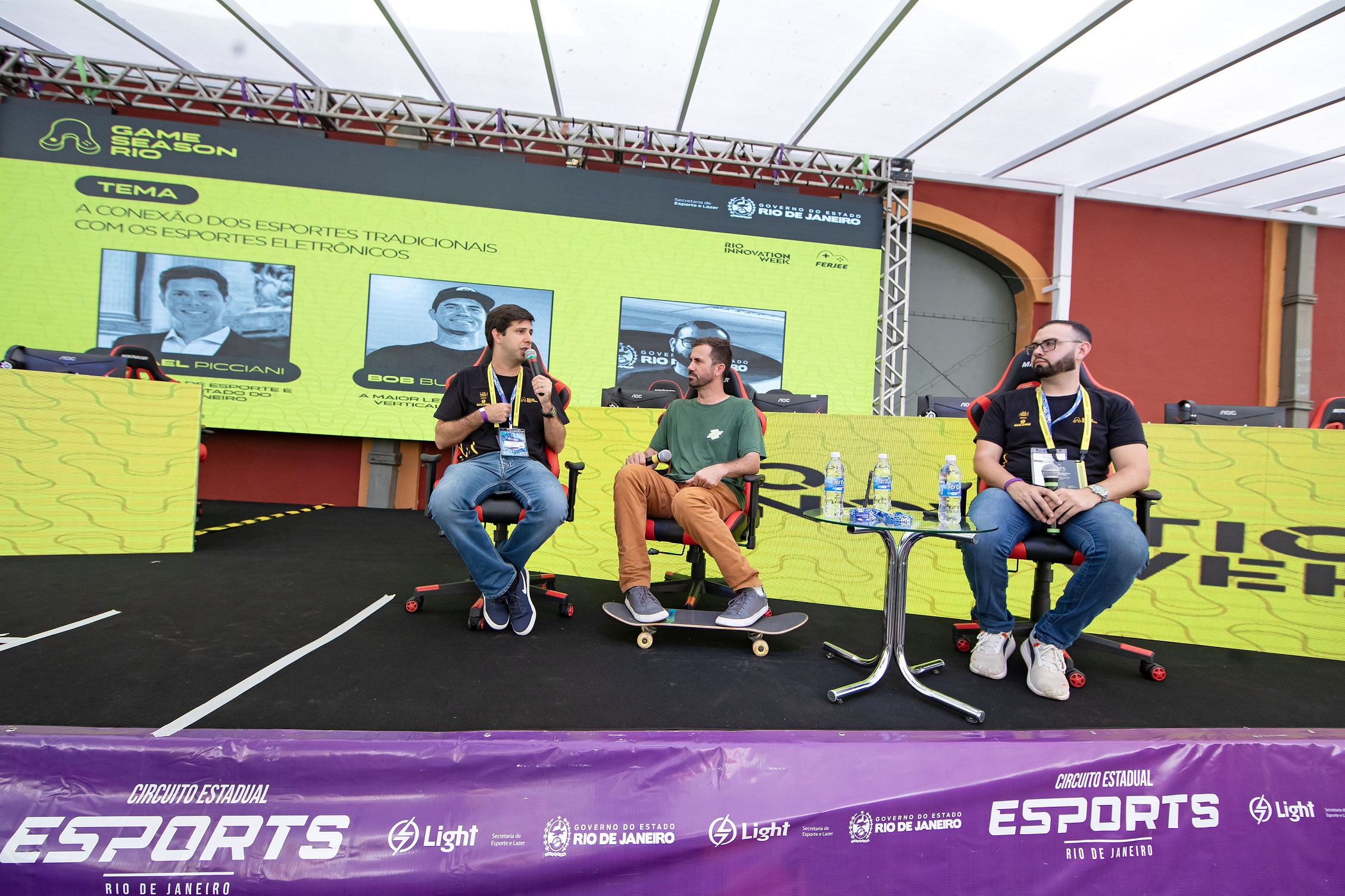 Esportes eletrônicos e Bob Burnquist: Secretaria de Esporte e Lazer faz a conexão entre esportes tradicionais e esportes eletrônicos na terceira edição do Rio Innovation Week