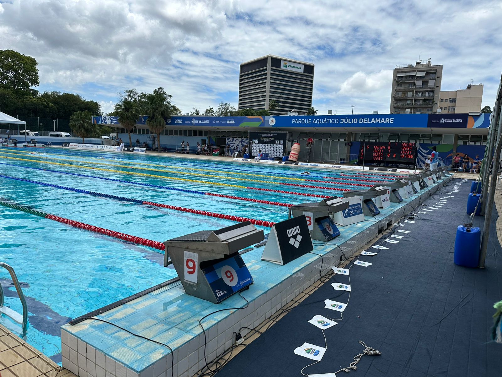 Parque Aquático Júlio Delamare recebe Campeonato Brasileiro Infantil de Verão 2025