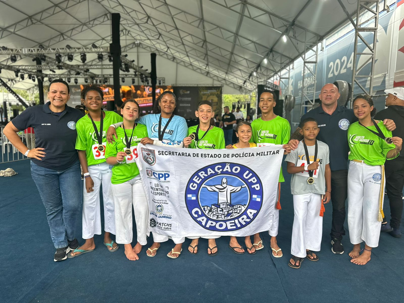 Projeto Geração UPP celebra vitórias e apoio do Estado no desenvolvimento de jovens através do esporte