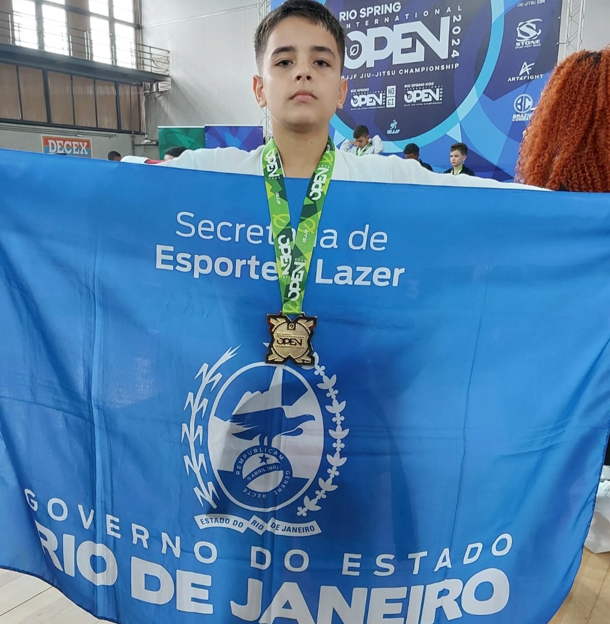 Com apoio do Governo do Rio, prodígio do jiu-jitsu carioca disputa torneio em Portugal