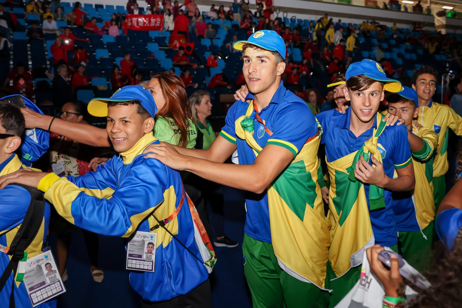 Brasil desponta nos Jogos Mundiais Escolares Sub-15 e conquista o primeiro lugar com 282 medalhas