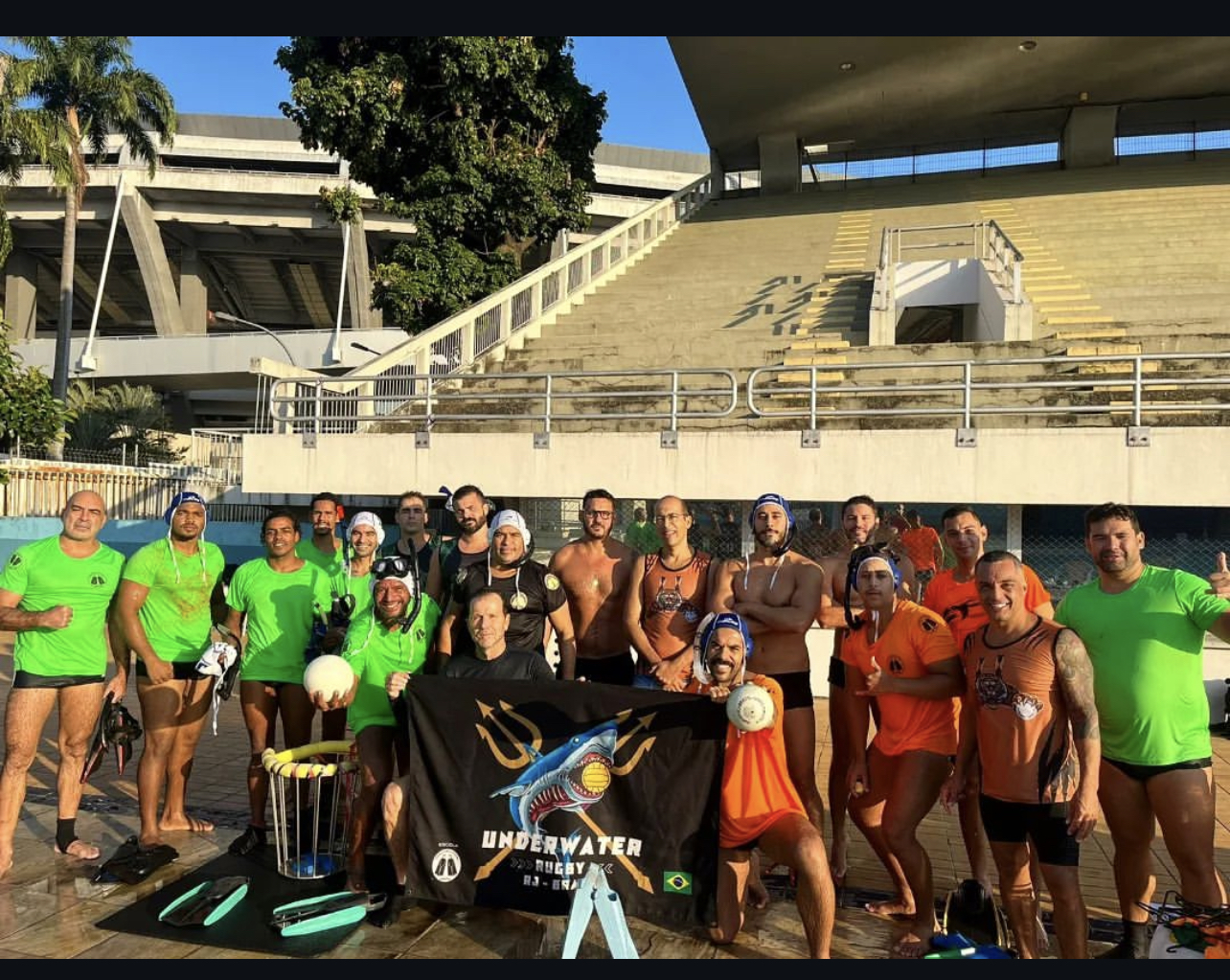 Rugby Subaquático: LeblonFins representa o Rio na disputa da Copa América Interclubes na Colômbia