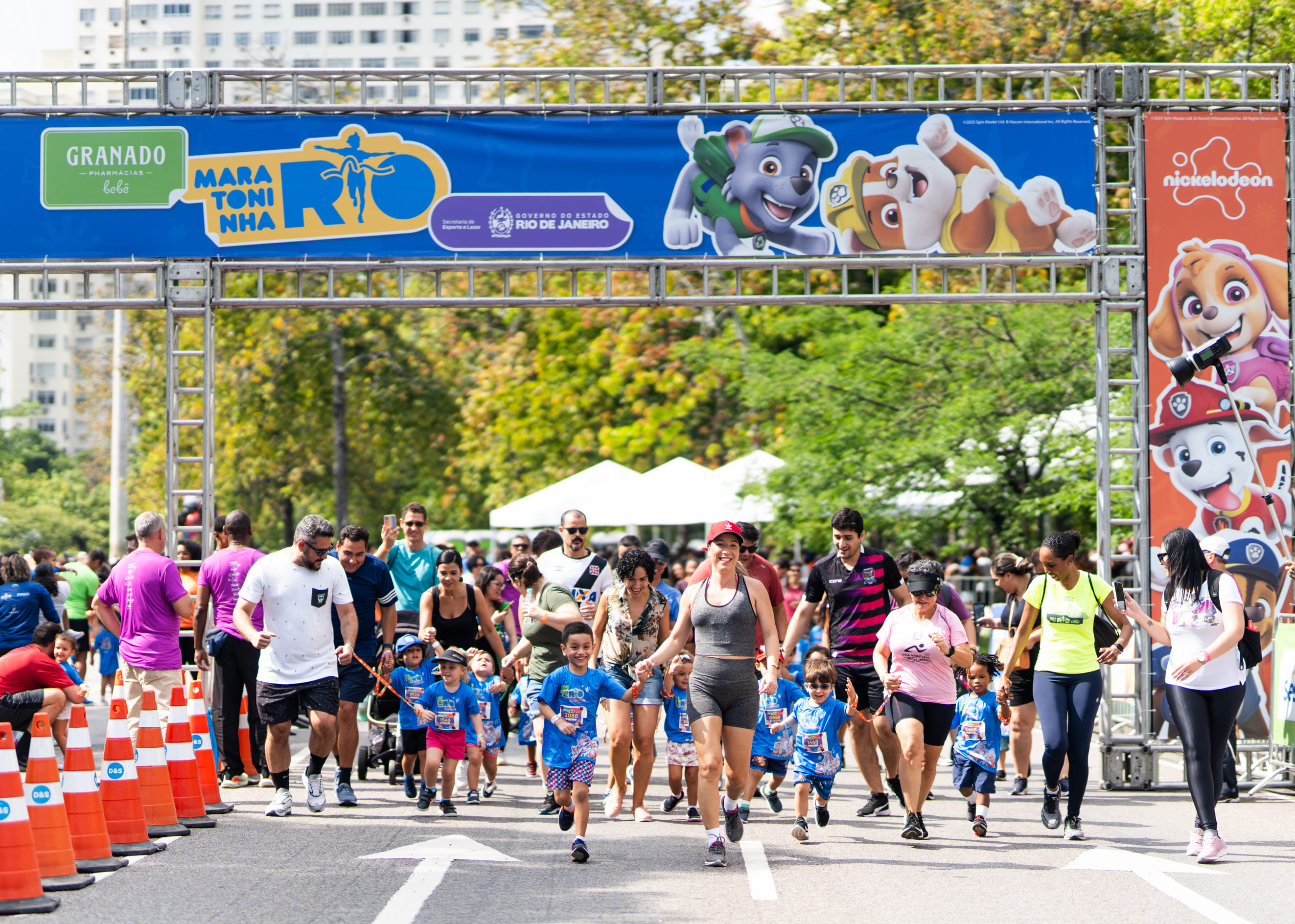 Maratoninha do Rio: diversão e esporte para as crianças com apoio do governo do Rio