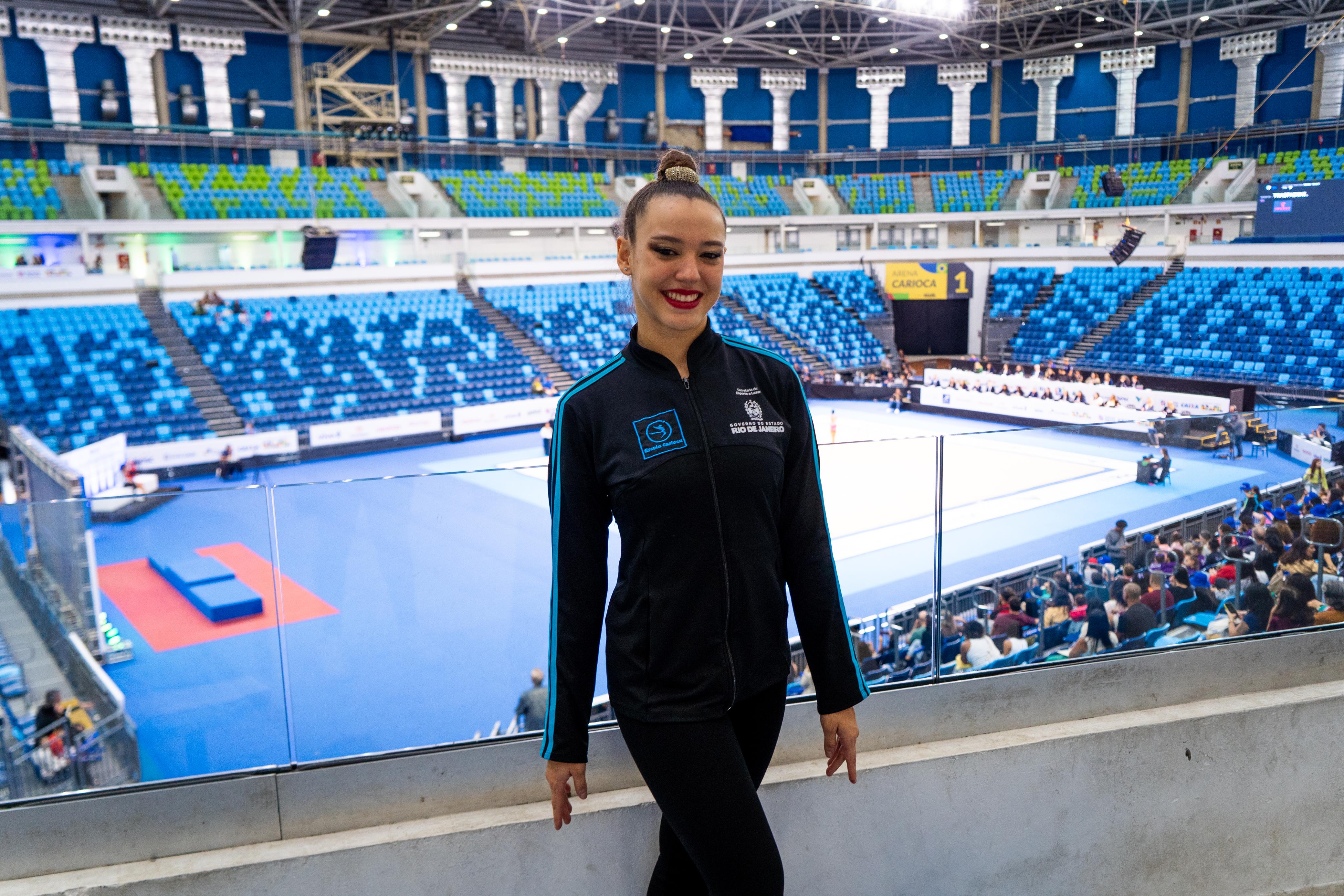 Mariana Iório, do Bolsa Atleta, fica com o bronze no Brasileiro de Ginástica Rítimica