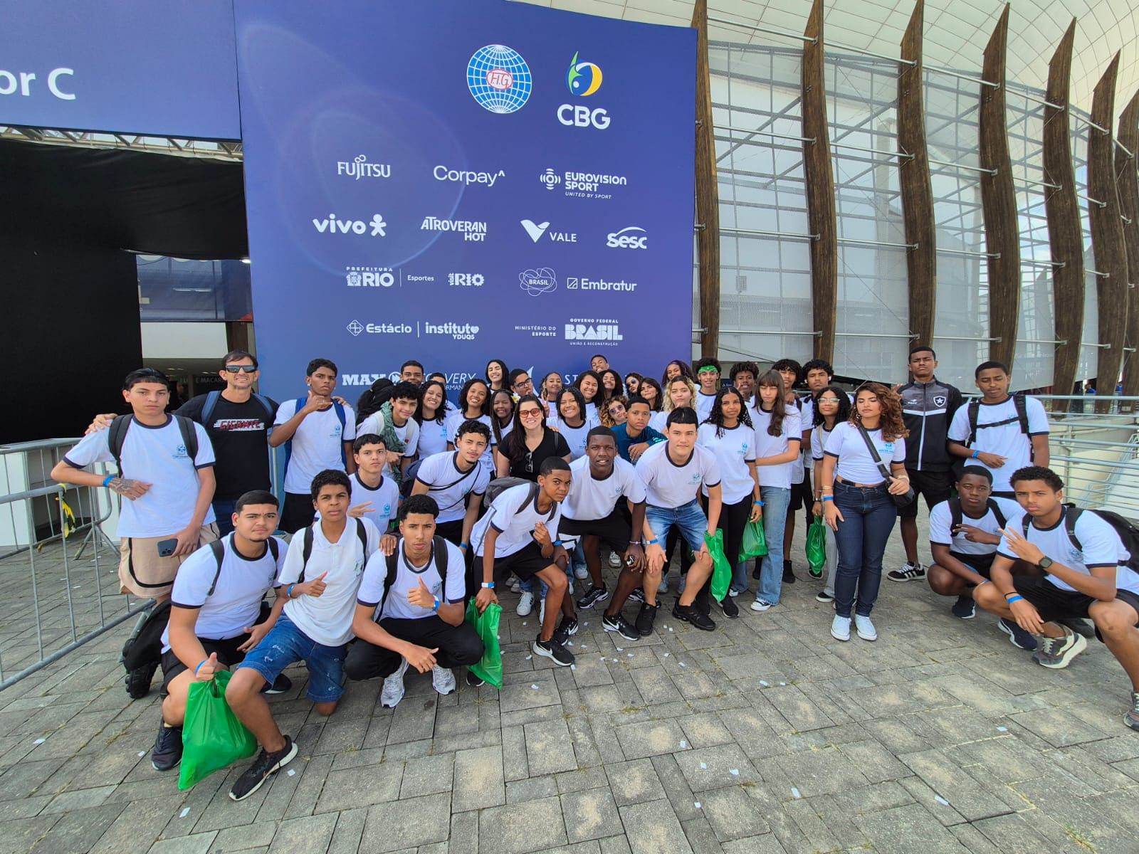 Governo do Rio leva estudantes da rede pública ao Mundial de Ginástica Rítmica