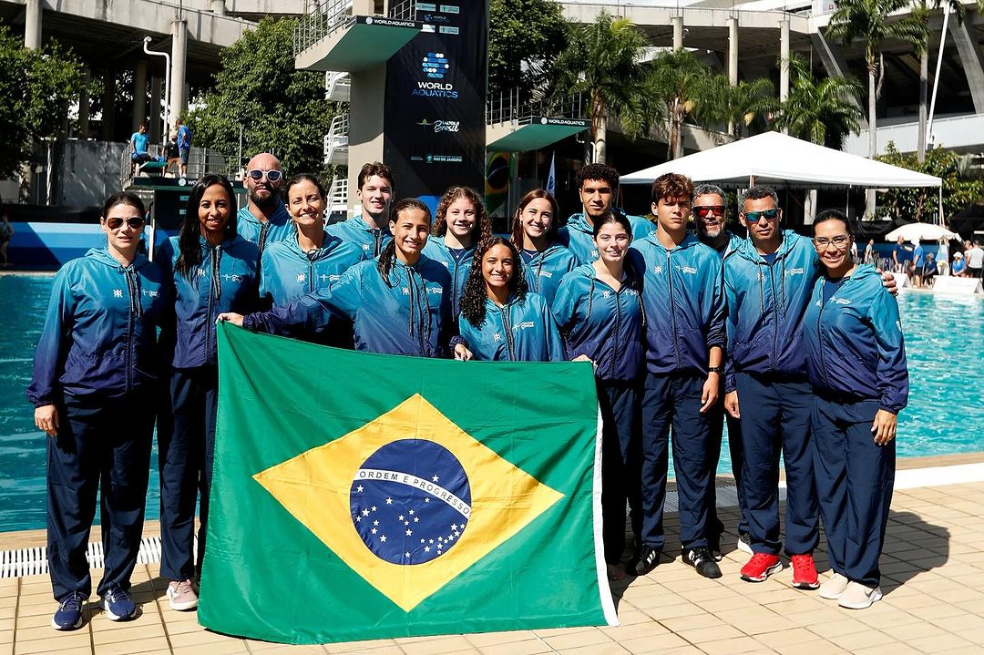 Parque Aquático Júlio Delamare recebe Mundial Júnior de Saltos Ornamentais 2024 com recorde de países participantes