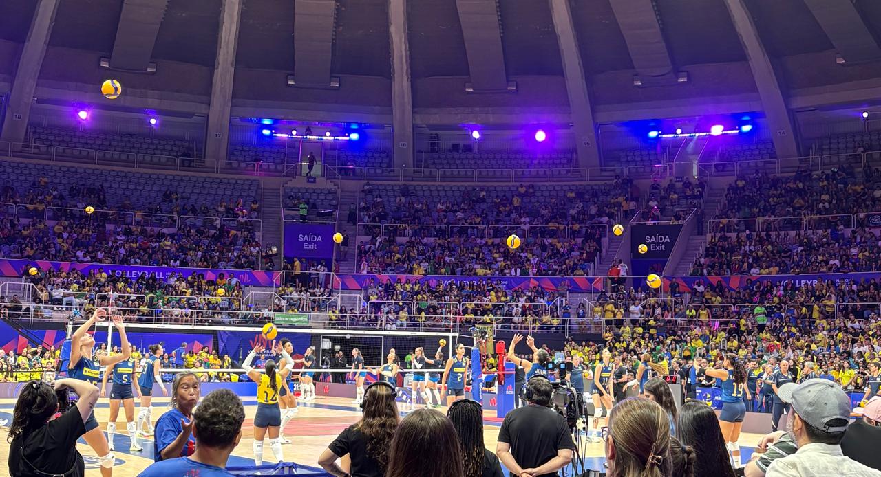 Seleção brasileira feminina de vôlei estreia com vitória na Liga das Nações