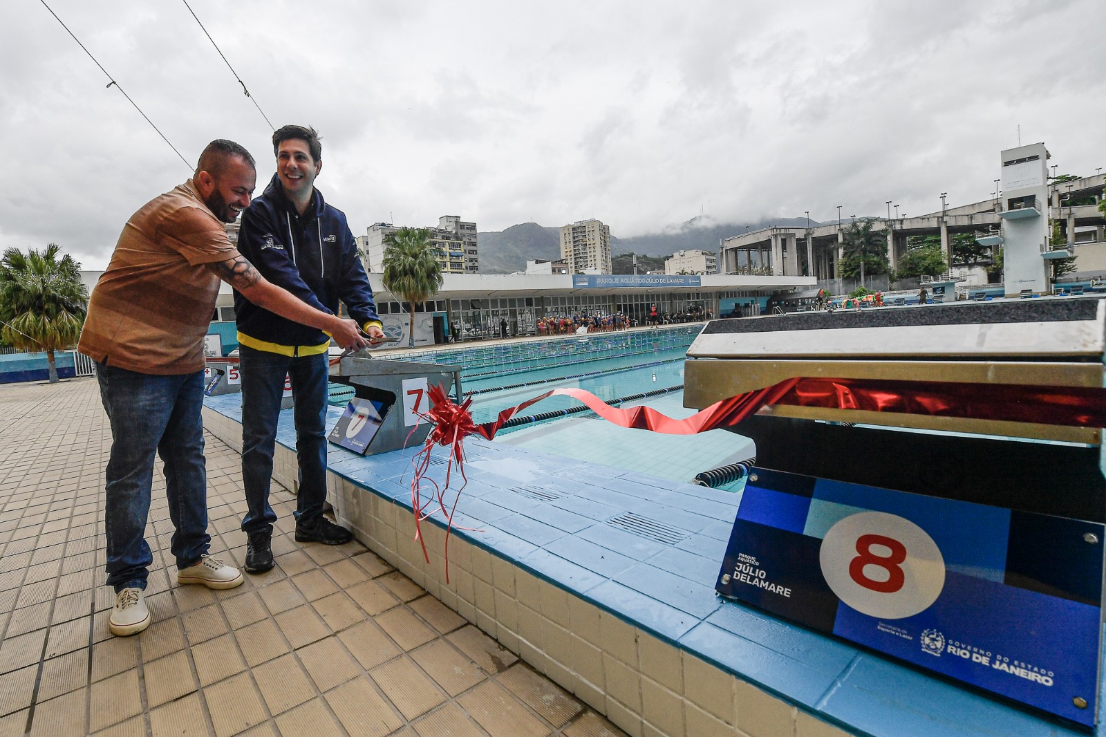 Com festa, reforma e nova área kids, Parque Aquático Júlio Delamare comemorou 45 anos nesta sexta-feira