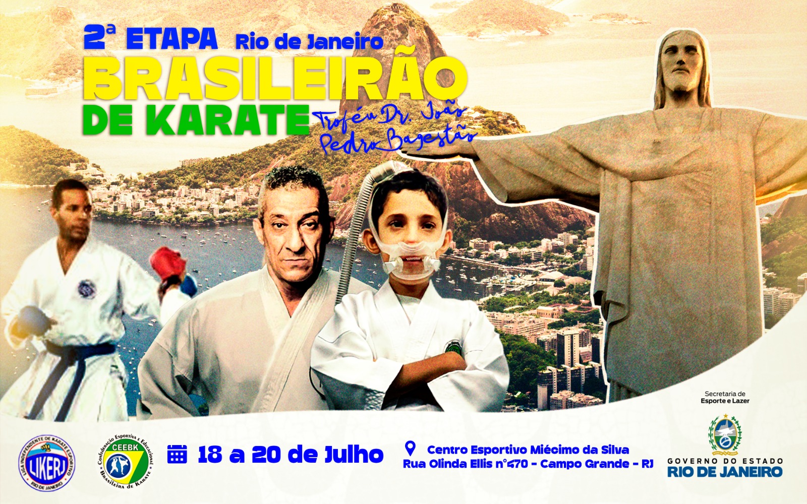 Rio de Janeiro é destaque no Campeonato Brasileiro de Karatê