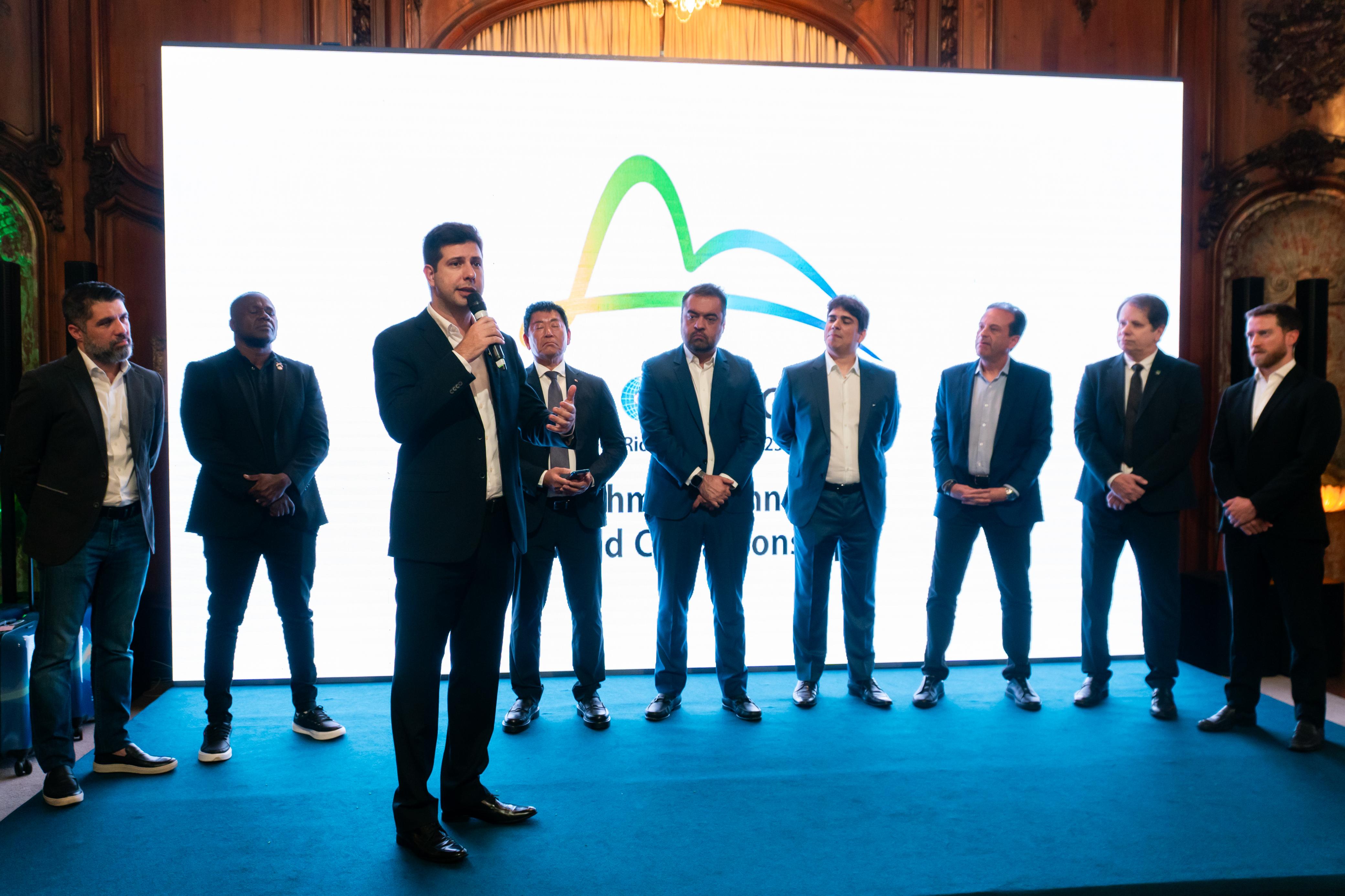 Cláudio Castro anuncia investimento de R$ 15 milhões no lançamento do Mundial de Ginástica Rítmica