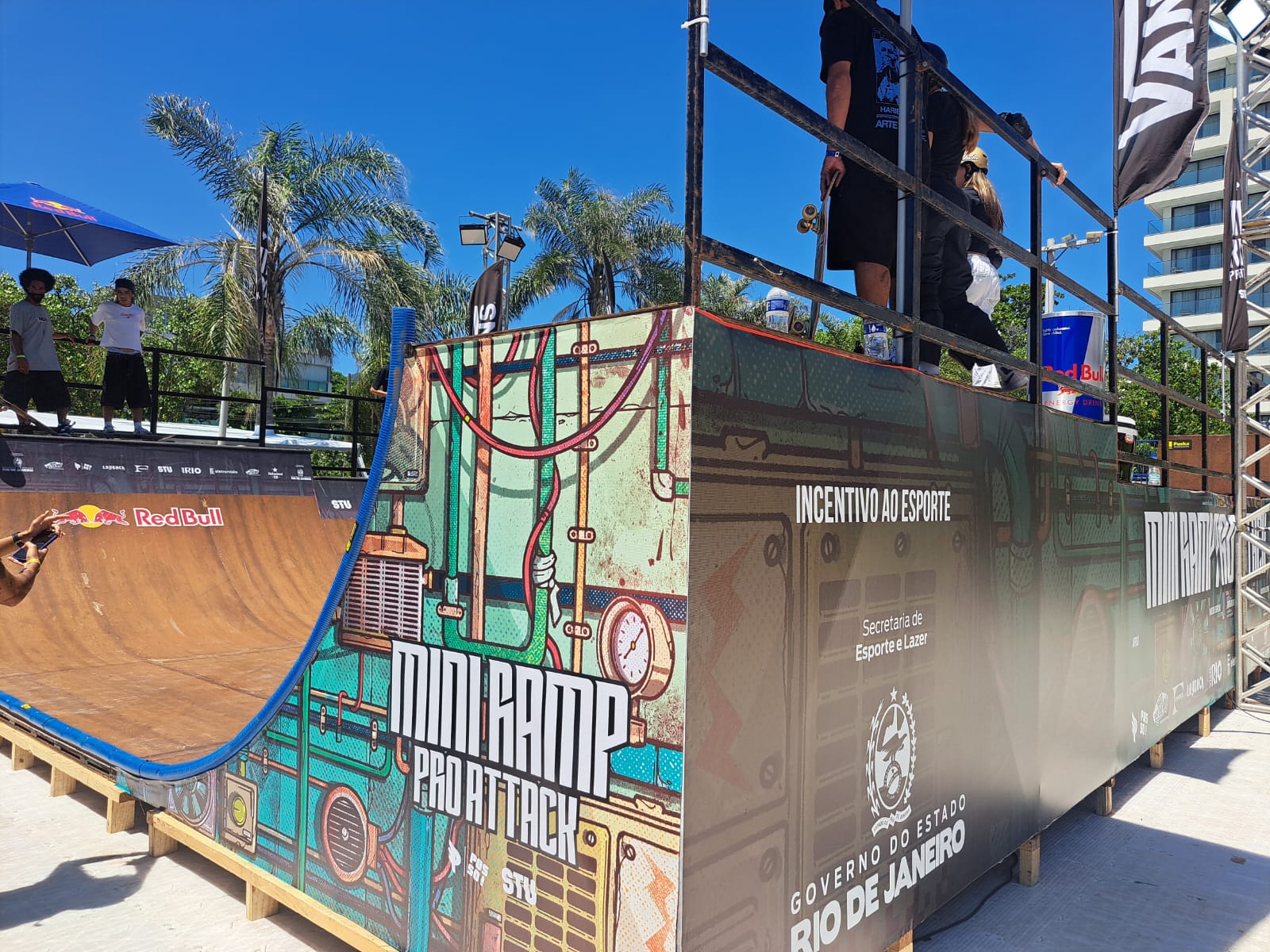 Mini Ramp Pro Attack abre Pro Tour STU Rio na Praça Duó