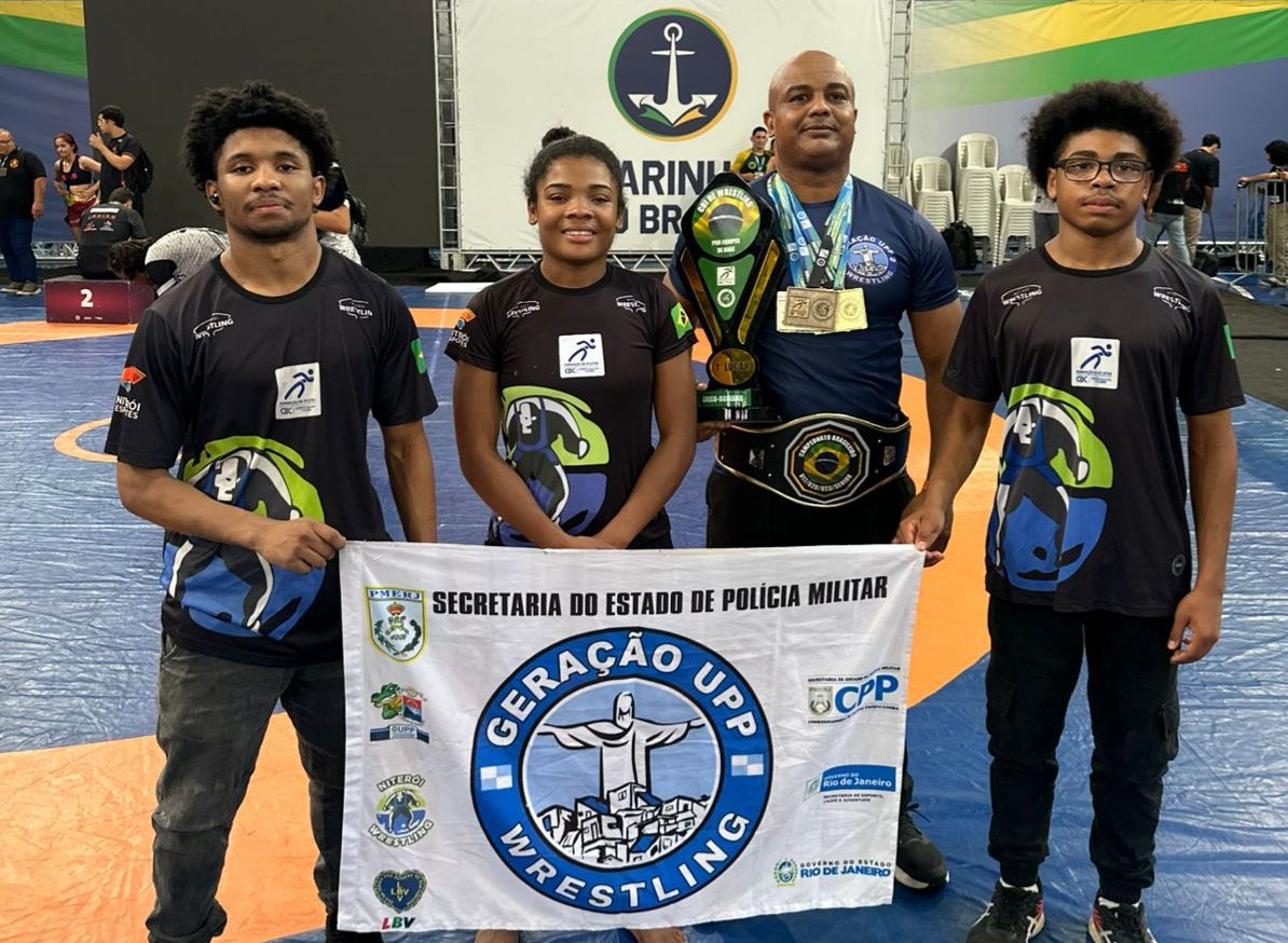 Geração UPP leva o Rio de Janeiro ao 2º lugar geral no Campeonato Brasileiro de Wrestling