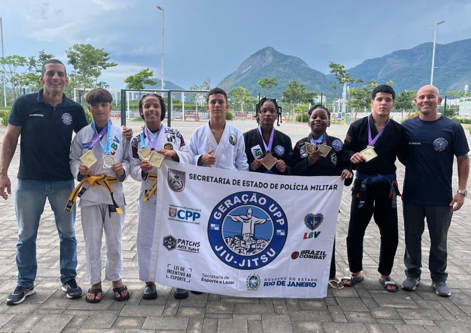 Geração UPP Jiu-Jítsu garante 3º lugar geral entre 195 equipes no AJP Internacional