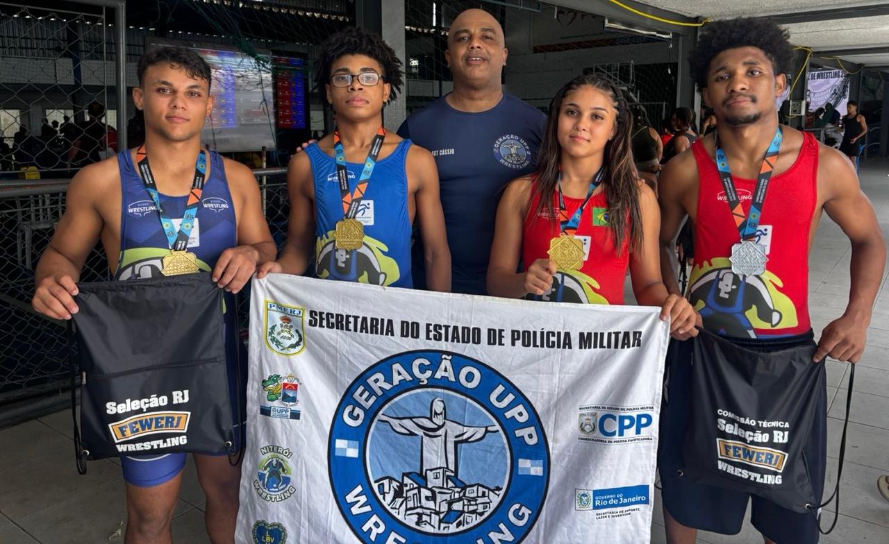 Geração UPP é campeã do Campeonato Estadual de Wrestling do Rio de Janeiro