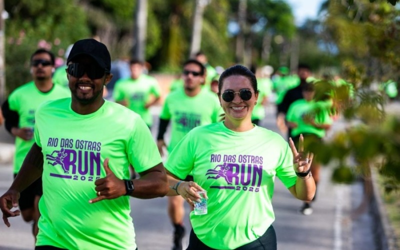 Rio das Ostras comemora 34 anos de emancipação com corrida de rua apoiada pelo Governo do Estado