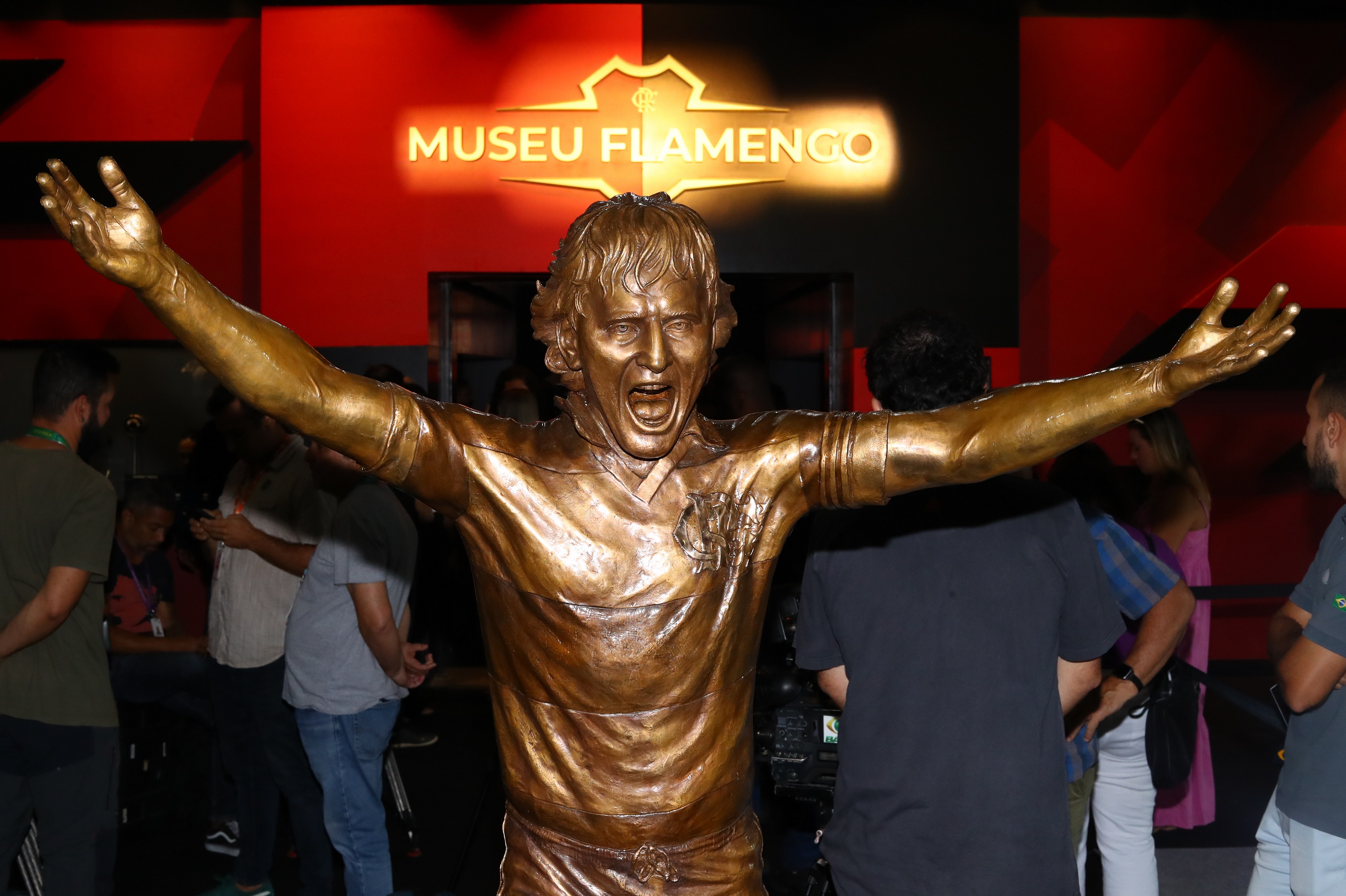 Flamengo inaugura museu com patrocínio da Brahma, através da Lei Estadual de Incentivo ao Esporte do Rio de Janeiro
