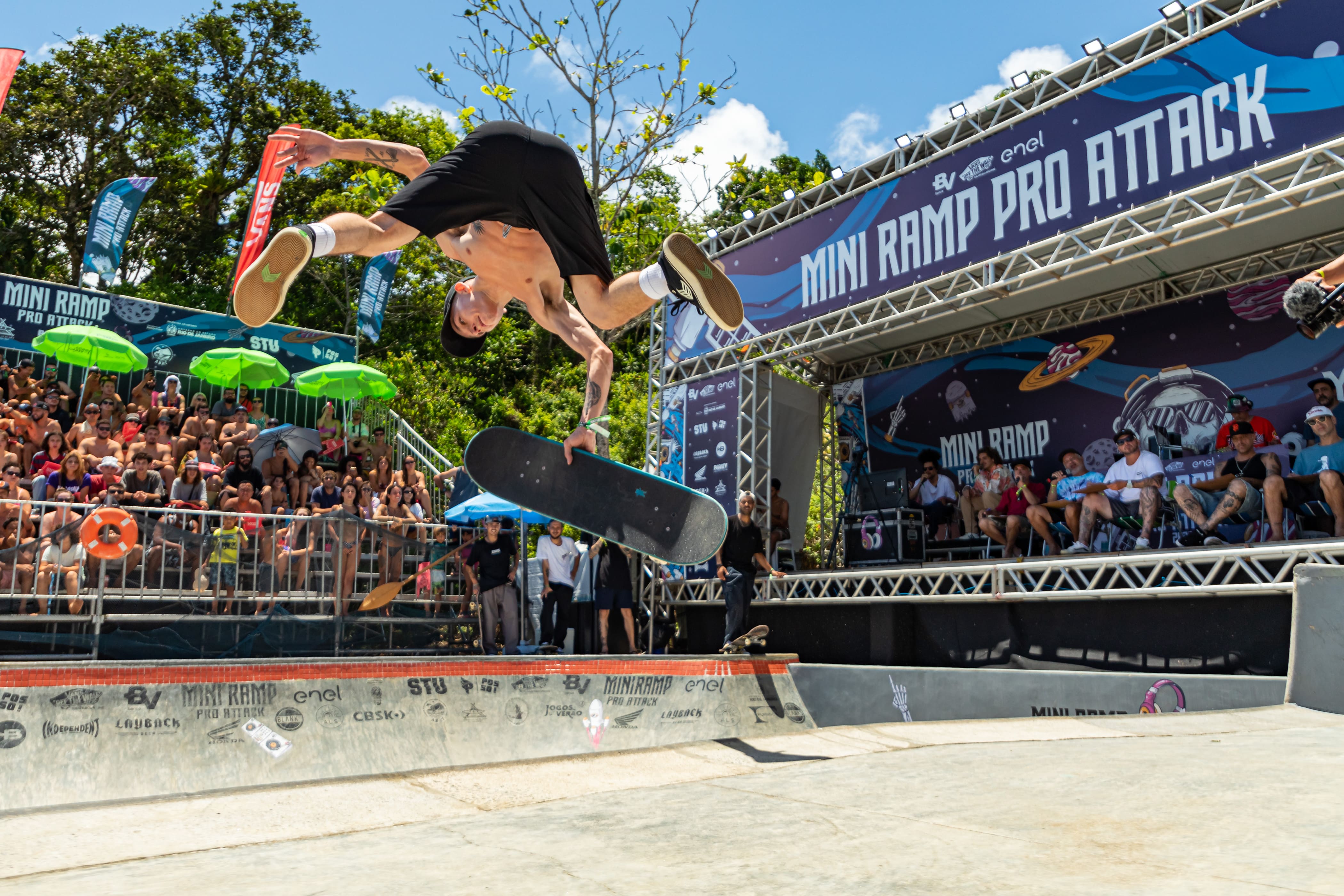 Trindade vira point do skate com Circuito Mini Ramp Pro Attack 2024