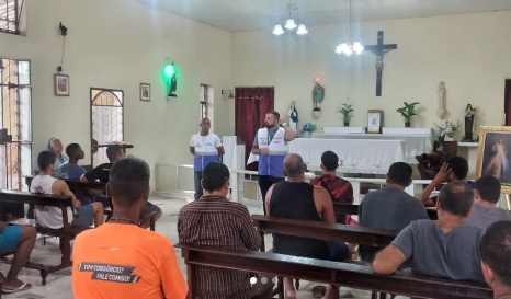 Palestra SEEL contra as drogas em Sepetiba