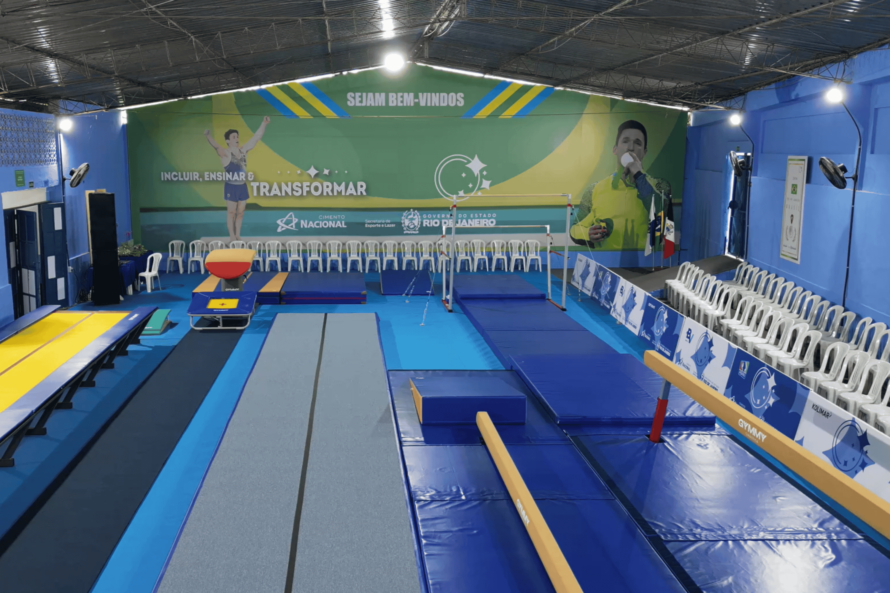 Projeto de ginástica artística apoiado pelo Governo do Rio é inaugurado esta semana