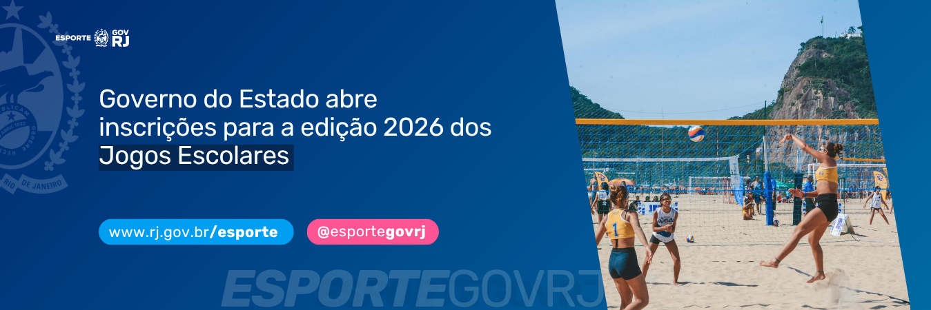 Governo do Estado abre inscrições para a edição 2026 dos Jogos Escolares