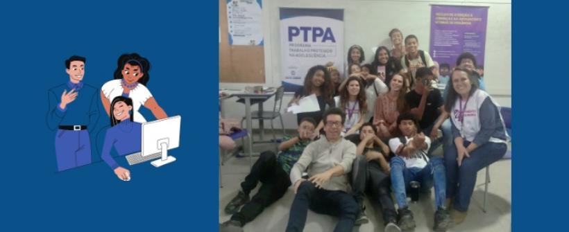 Adolescentes do PTPA participam de roda de conversa sobre ‘protagonismo e trabalho’ em Niterói
