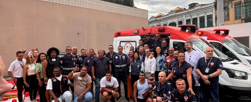 Exercício realístico integra forças de saúde para resposta a múltiplas vítimas no Hospital Municipal Souza Aguiar