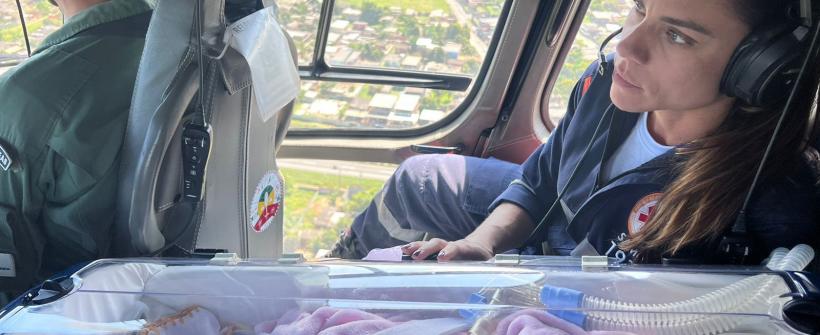 Com duas linhas de cuidado, a aérea e a terrestre, o serviço representa um marco na assistência à saúde na primeira infância