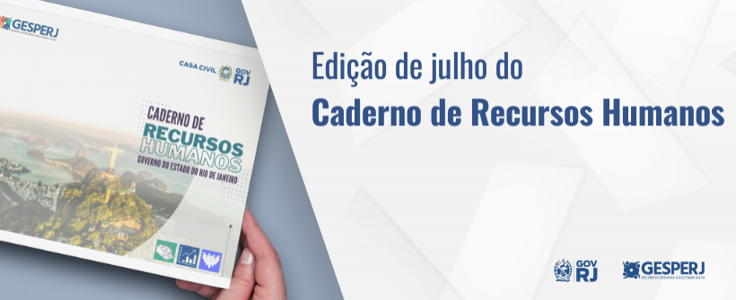 Edição de julho do Caderno de Recursos Humanos já está disponível