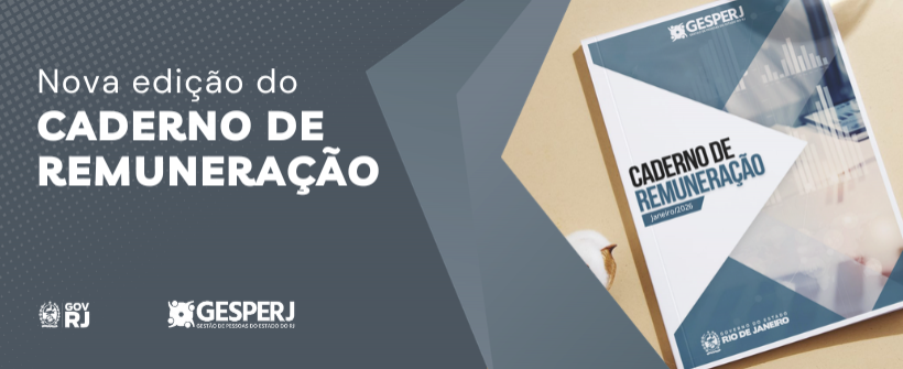 Estado do Rio de Janeiro divulga nova edição do Caderno de Remuneração
