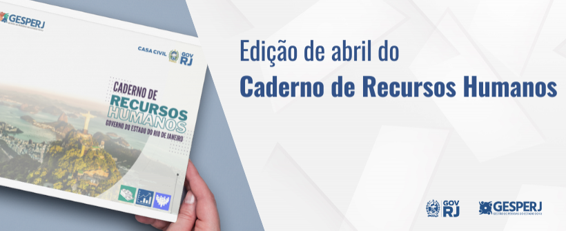 Está disponível a nova edição do Caderno de Recursos Humanos