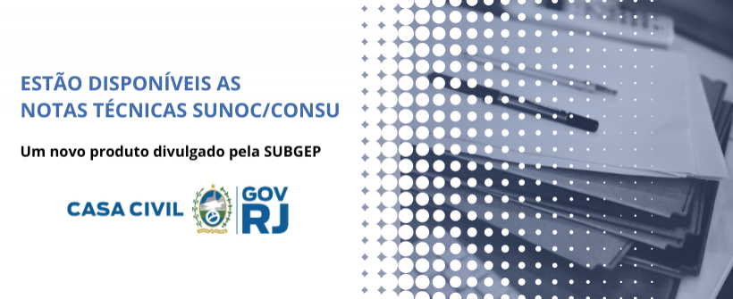 SUBGEP divulga estudos sobre legislação de pessoal em um novo produto: Notas Técnicas SUNOC/CONSU.