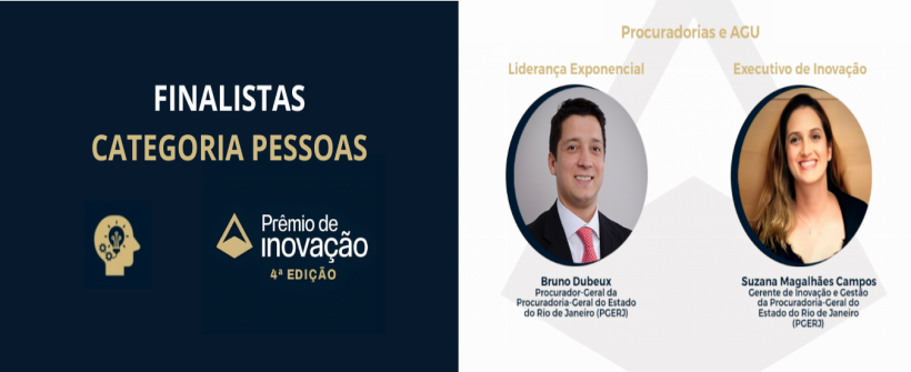 Servidores da PGE-RJ são finalistas do Prêmio de Inovação Judiciário