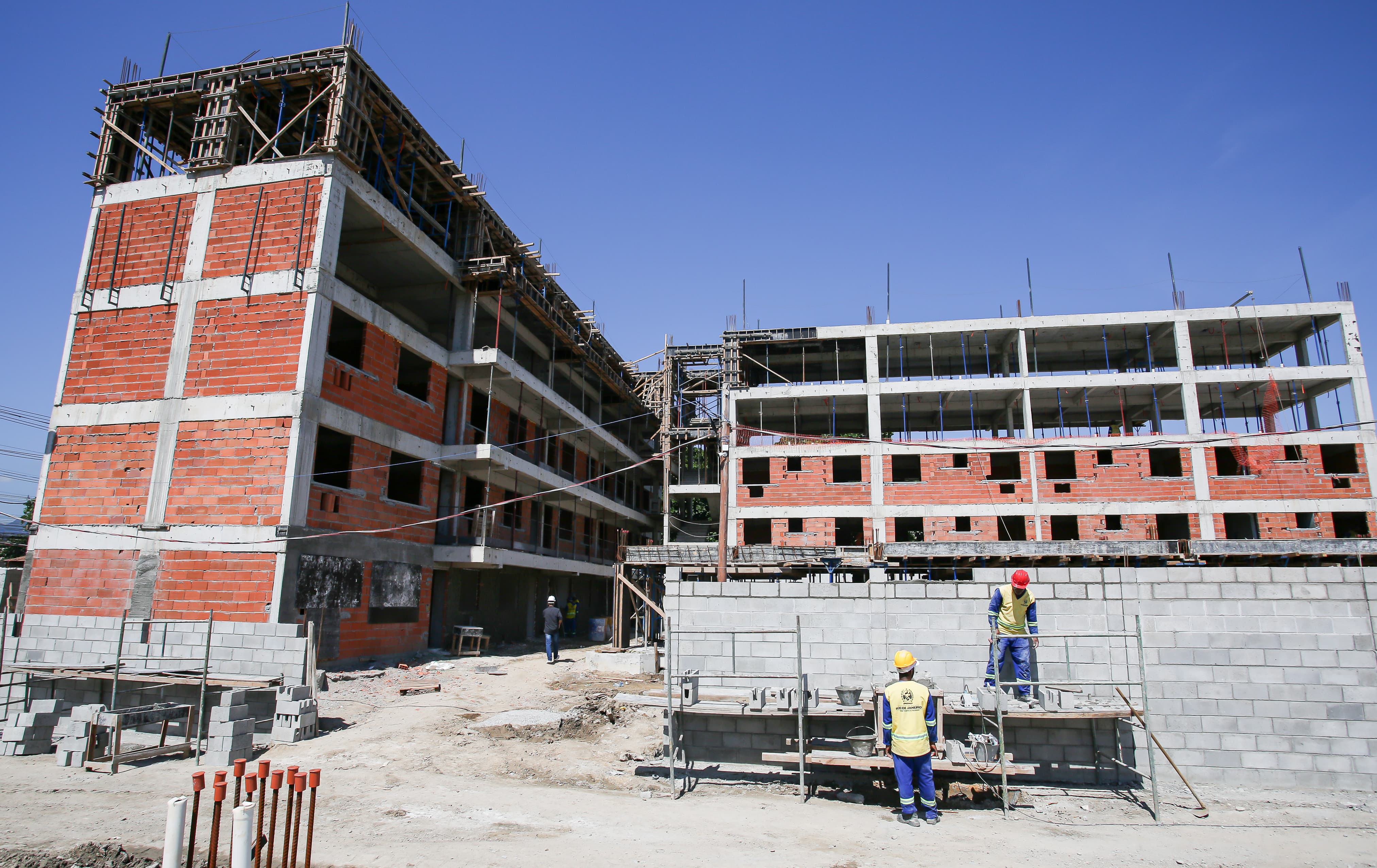 Obras do Alemão III estão avançando 