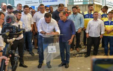 Governo do Estado inicia reforma das estações do Teleférico e anuncia projetos no Alemão