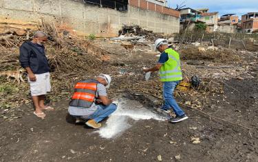 Cidade Integrada: Seinfra faz topografia e sondagem no Rio Salgado para construção de 120 moradias