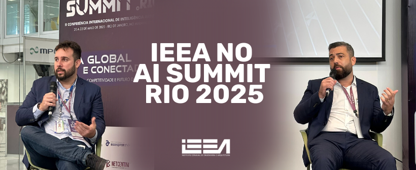 PRESIDENTE E DIRETOR DO IEEA PARTICIPAM DO AI SUMMIT RIO 2025