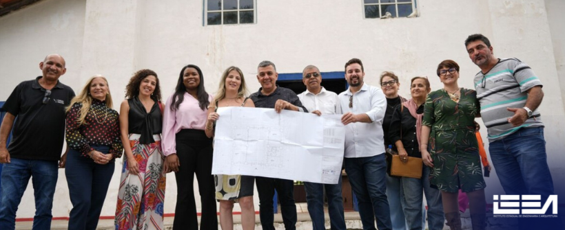 IEEA ENTREGA PROJETO BÁSCIO PARA MUSEU CASA DE CASIMIRO DE ABREU.