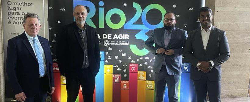 Diretores do IRM presentes no Intercâmbio de Ideias promovido pela Comissão Estadual para o G20.