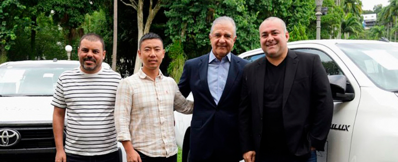 Presidente do instituto rio metrópole marca presença em evento do palácio guanabara