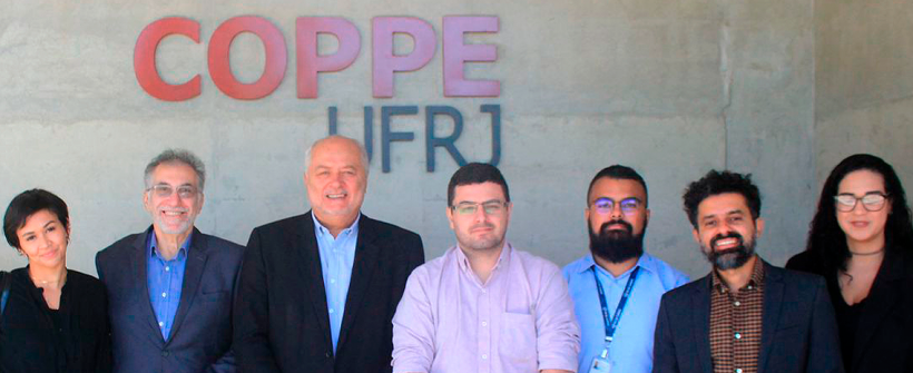 Corpo técnico do IRM visita a Coppe/UFRJ
